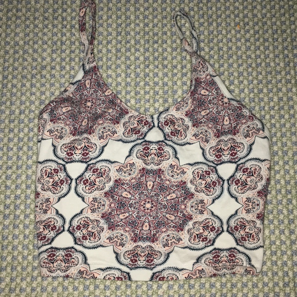 Boho crop top